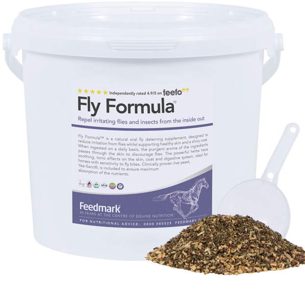 Fly Formula deterring flies from the inside out, edible fly deterrent 