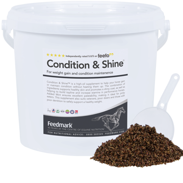 condition & shine balancer to help with weight gain and coat health