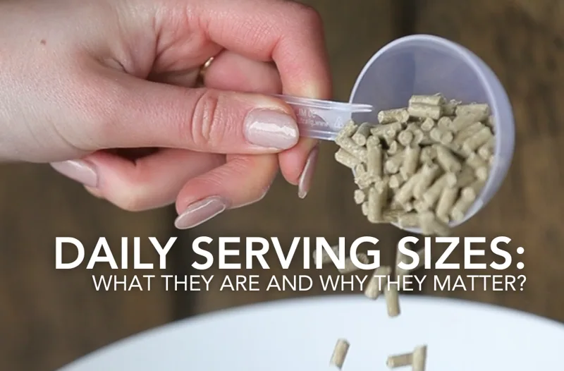 Daily Serving Sizes: what they are and why do they matter? | Equine Science Matters™